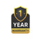 1-Year Warranty